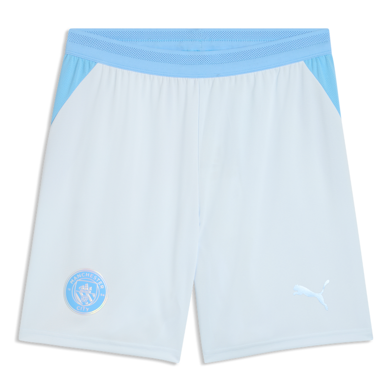 Man City Football Shorts 2026/27 with custom number icy blue- blue - Check out all Manchester City shorts online - Official Manchester City FC store